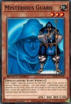 Mysterious Guard Card Front