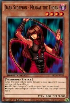 Dark Scorpion - Meanae the Thorn Card Front