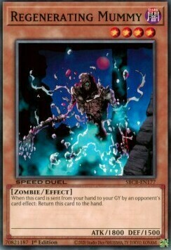 Mummia Rigenerante Card Front