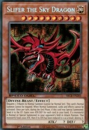 Slifer the Sky Dragon · Secret Rare 201sec