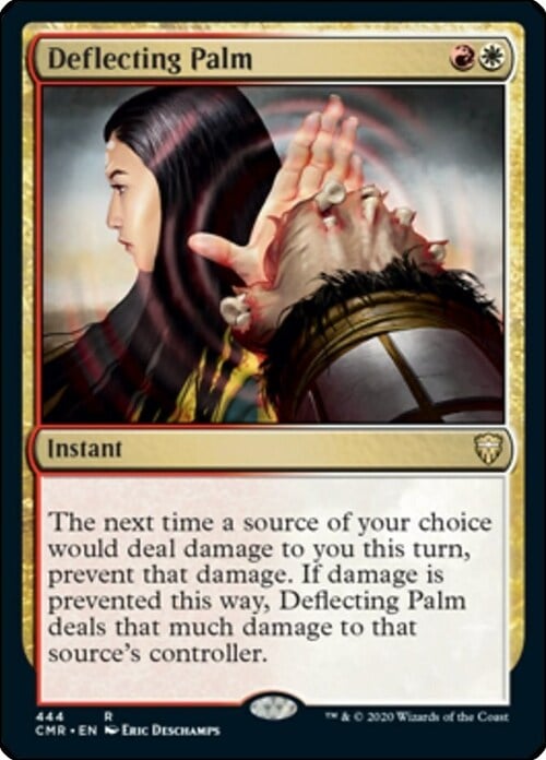 Deflecting Palm Card Front