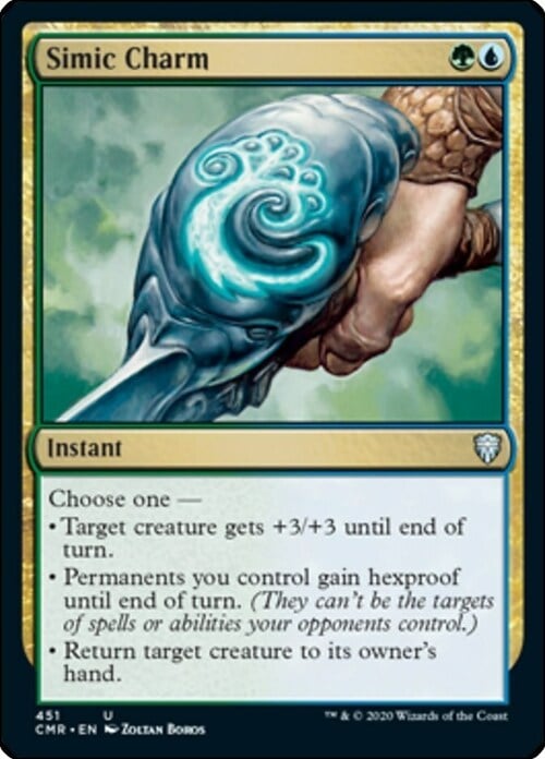 Simic Charm Card Front