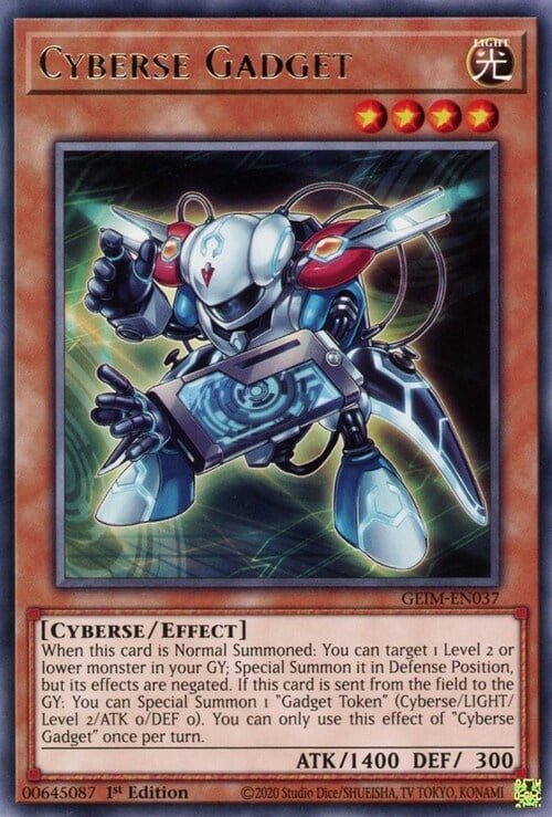 Cyberse Gadget Card Front