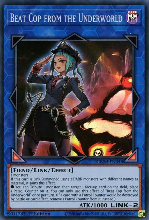 Beat Cop from the Underworld Card Front