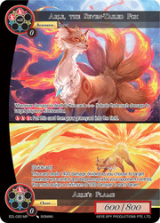 Arle, the Seven-Tailed Fox // Arle's Flame