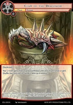 Claw of the Dragonoid Card Front