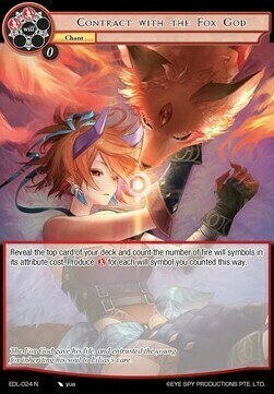 Contract with the Fox God Card Front