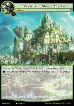 Lykeion, the Magic Academy Card Front
