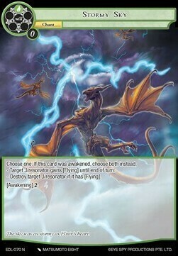Stormy Sky Card Front