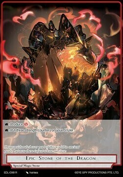 Epic Stone of the Dragon Card Front