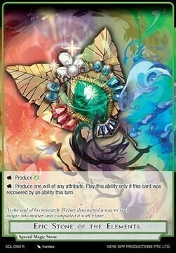 Epic Stone of the Elements Card Front
