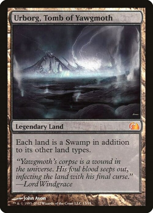 Urborg, Tomb of Yawgmoth From the Vault: Realms | Magic | CardTrader