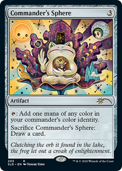 Commander's Sphere Card Front