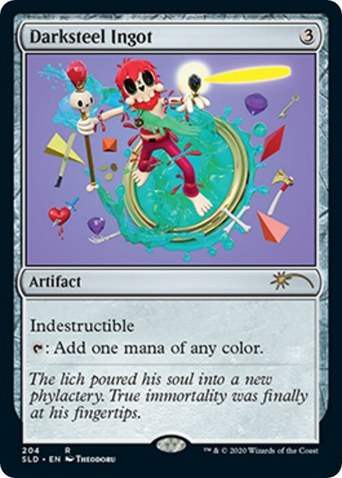 Darksteel Ingot Card Front