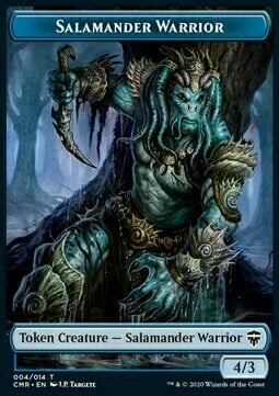 Salamander Warrior Card Front
