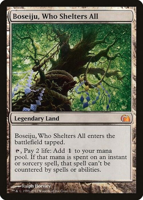 Boseiju, Who Shelters All Card Front