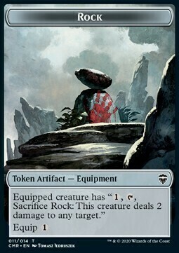 Rock // Elf Warrior Card Front