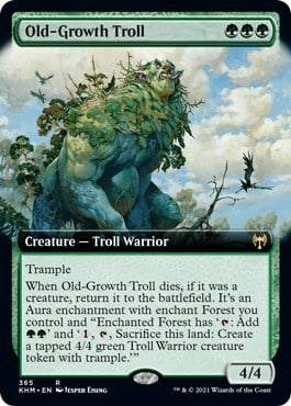 Old-Growth Troll Card Front