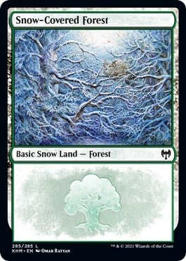 Foresta Innevata Card Front
