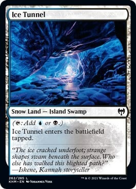 Ice Tunnel Card Front