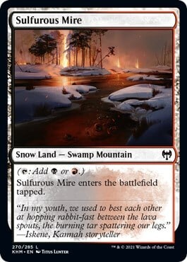 Sulfurous Mire Card Front