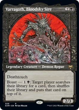 Varragoth, Bloodsky Sire Card Front
