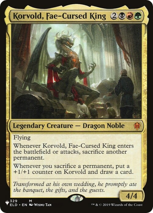 Korvold, Fae-Cursed King Frente