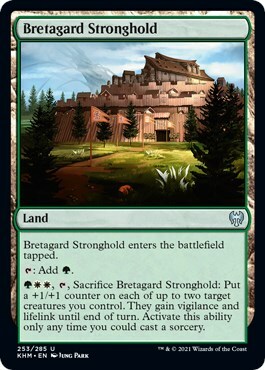 Bretagard Stronghold Card Front