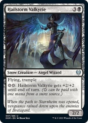 Hailstorm Valkyrie Card Front