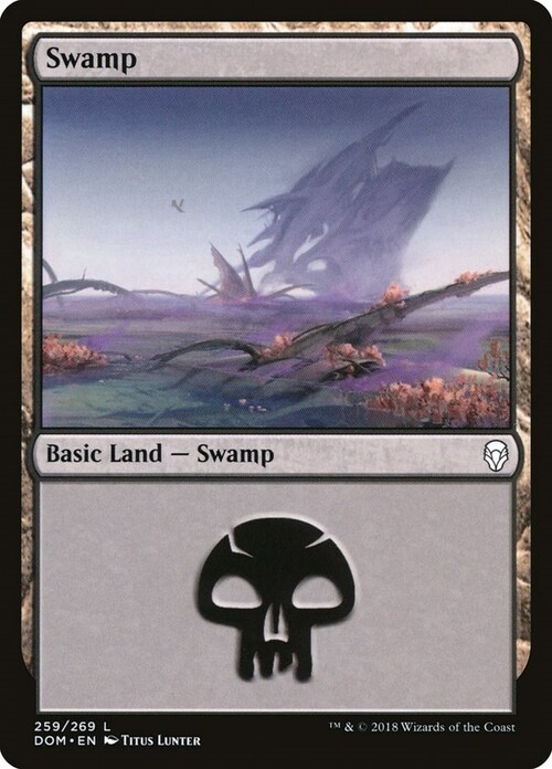 Swamp Card Front