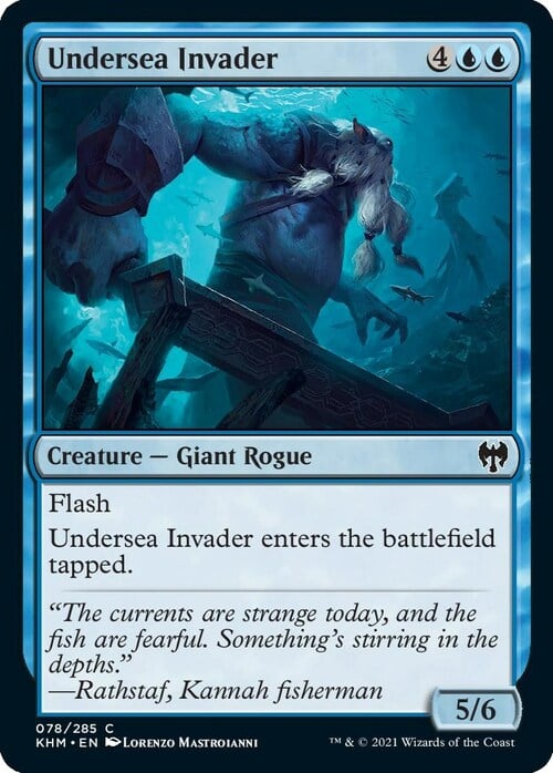 Undersea Invader Card Front