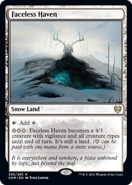 Faceless Haven Card Front