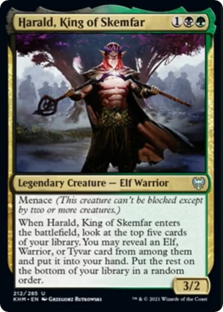 Harald, Re di Skemfar Card Front