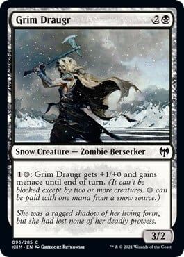 Grim Draugr Card Front