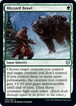 Blizzard Brawl Card Front