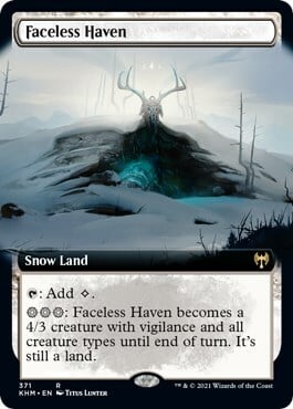 Faceless Haven Card Front