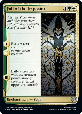 Fall of the Impostor Card Front