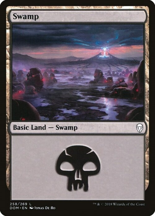 Swamp Card Front