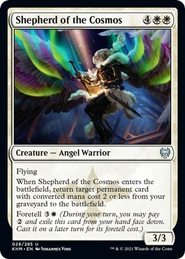 Shepherd of the Cosmos Card Front
