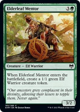 Elderleaf Mentor Card Front