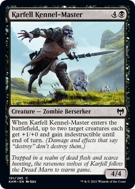 Karfell Kennel-Master Card Front