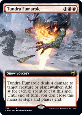 Tundra Fumarole Card Front