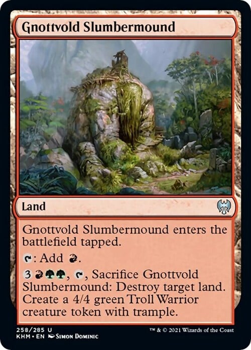 Gnottvold Slumbermound Card Front