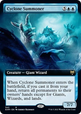 Cyclone Summoner Card Front