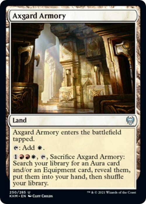 Axgard Armory Card Front