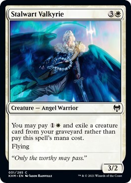 Stalwart Valkyrie Card Front
