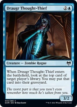 Draugr Thought-Thief Card Front