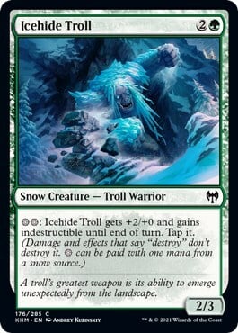 Icehide Troll Card Front
