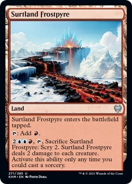 Surtland Frostpyre Card Front