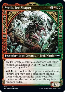 Svella, Ice Shaper Card Front